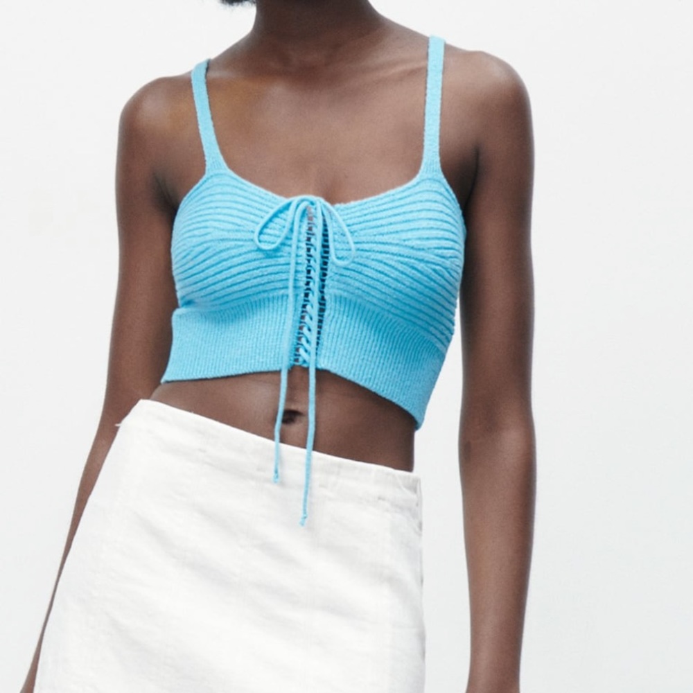NWOT Knit crop